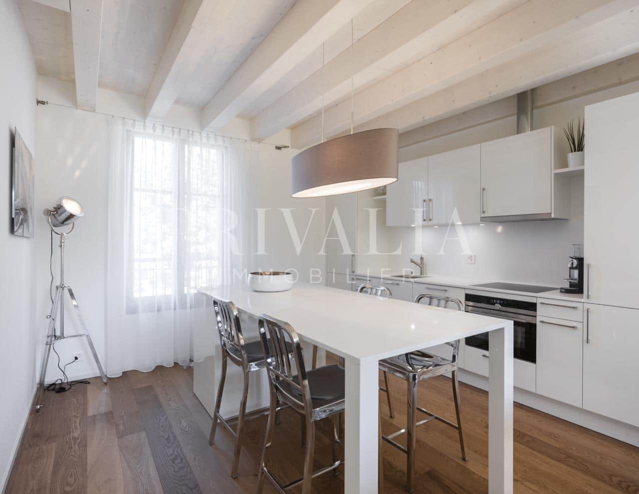 PrivaliaMagnificent contemporary furnished 3-room duplex apartment