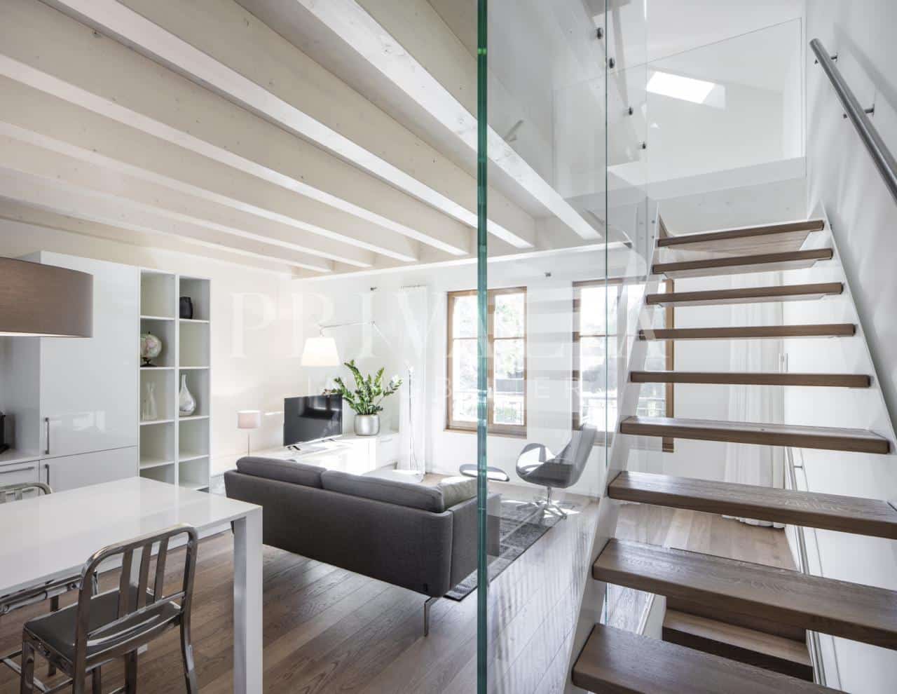 PrivaliaMagnificent contemporary furnished 3-room duplex apartment